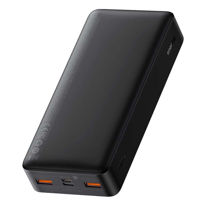 Laptop, Telefoane si Tablete - Telefoane mobile si accesorii - Accesorii Telefoane - Baterii externe - Baterie externa 20000mAh, 20W, Baseus Bipow Digital Display (PPBD050501), negru - Infinity.ro