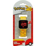 Fashion, accesorii si bijuterii - Copii - Accesorii copii - Bijuterii si ceasuri copii - Ceas de mana copii led Pockemon Pikachu Galben - Infinity.ro