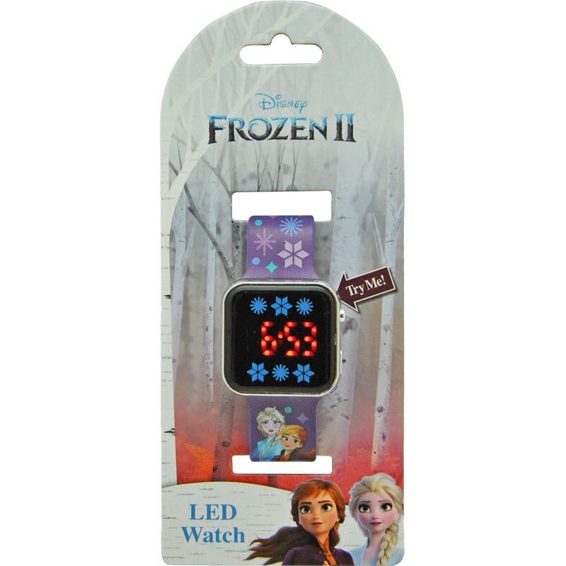 Fashion, accesorii si bijuterii - Copii - Accesorii copii - Bijuterii si ceasuri copii - Ceas de mana copii led Frozen Violet - Infinity.ro
