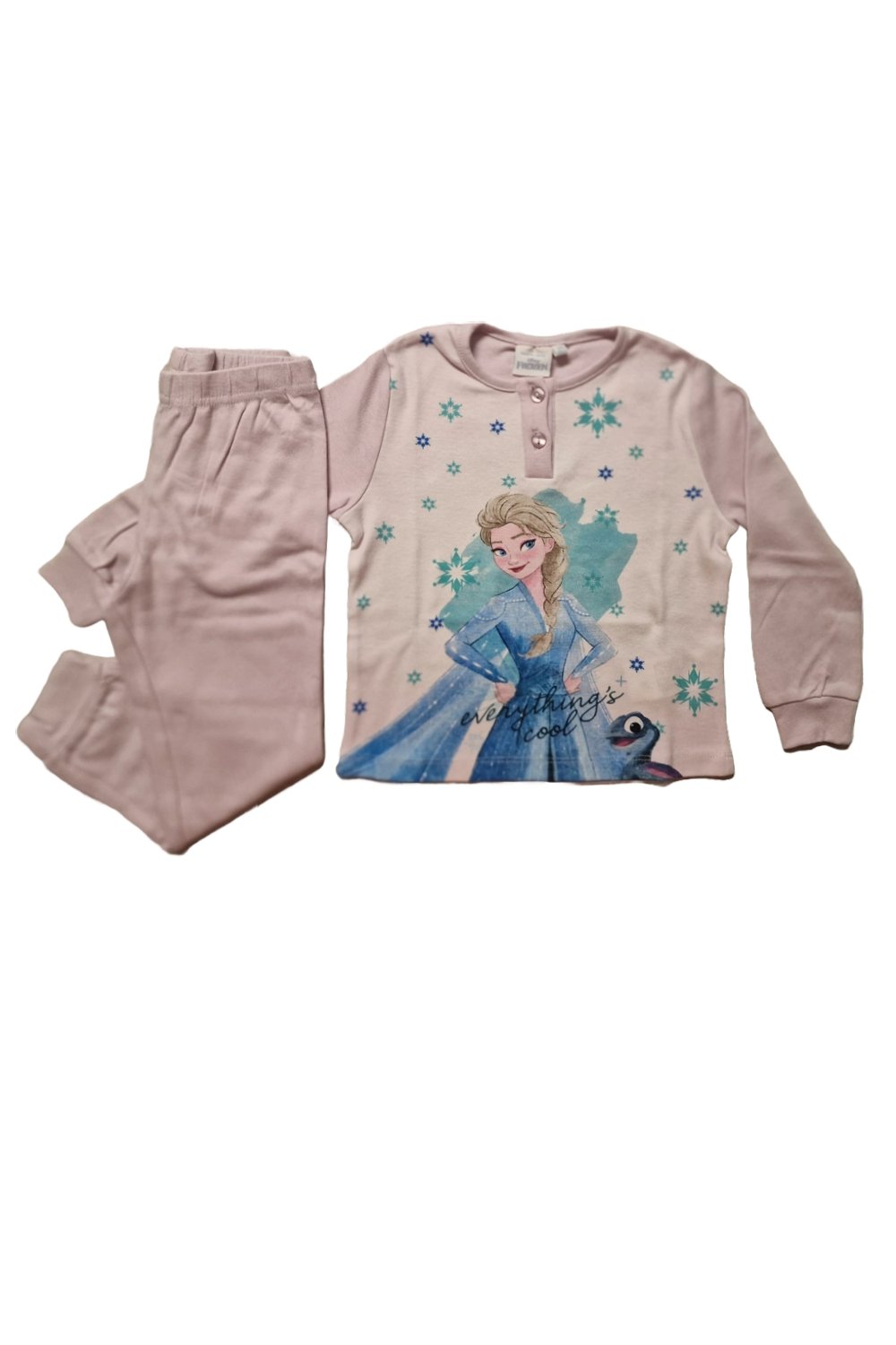 Pijamale copii Frozen XH20119, 128 CM 8 ani, Lila