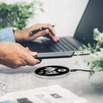 Laptop, Telefoane si Tablete - Telefoane mobile si accesorii - Accesorii Telefoane - Incarcatoare telefoane - Incarcator wireless Fast Charge Marvel Black Panther Multicolor - Infinity.ro