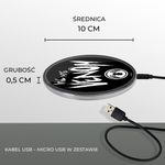 Laptop, Telefoane si Tablete - Telefoane mobile si accesorii - Accesorii Telefoane - Incarcatoare telefoane - Incarcator wireless Fast Charge Marvel Black Panther Multicolor - Infinity.ro