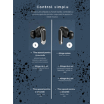 TV, Audio-Video si Foto - Portabile audio - Casti audio - Casti Wireless, Smart Case cu Touch Screen, Noise Cancelling 360°, Microfon, Control Tactil, Compatibil cu Bluetooth 5.3 - Infinity.ro