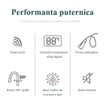 Casa si Gradina - Sanitare - Chiuveta bucatarie si accesorii - Baterii bucatarie - Baterie Bucatarie Antracit, Afisaj Digital, Senzor de Pornire la Atingere (touch control), Rotire 360°, Dus Extractibil - Infinity.ro