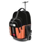 Carti si Birotica - Rechizite - Rucsacuri si genti scolare - Ghiozdan Troler Naruto Dress 47 x 32 x 27 cm Negru | Portocaliu - Infinity.ro
