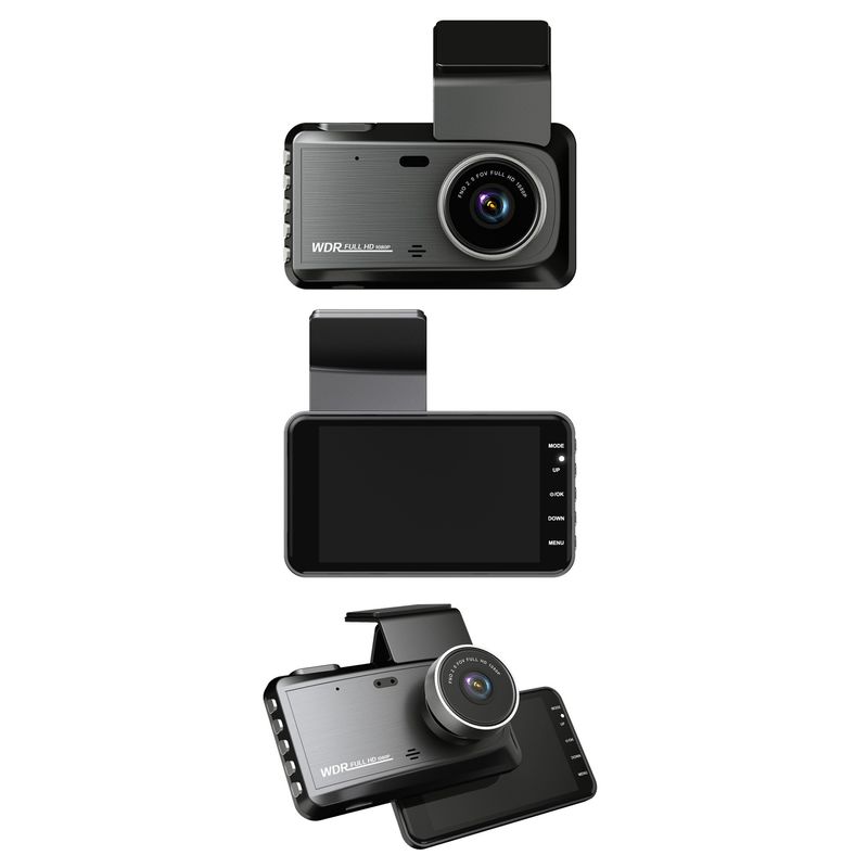 Auto si Moto - Electronice auto - Camere auto si DVR - Camera de Bord STARTRONIK® FULL HD Dual Camera 170° Senzor G Detectare Miscare Microfon microSD 32GB - Infinity.ro