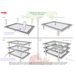 Casa si Gradina - Bucatarie si vesela - Ustensile bucatarie - Site bucatarie, strecuratori si accesorii - Suport PRO pentru uscare paste, taitei si ierburi - Infinity.ro