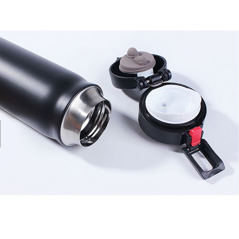 Casa si Gradina - Bucatarie si vesela - Accesorii bar - Termosuri si Cani termos - Termos inox cu pereti dubli 1000ml alb Diller - Infinity.ro