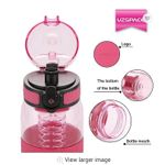 Casa si Gradina - Bucatarie si vesela - Accesorii bar - Termosuri si Cani termos - Sticla apa Uzspace Tritan, fara BPA cu capac 700ml violet - Infinity.ro