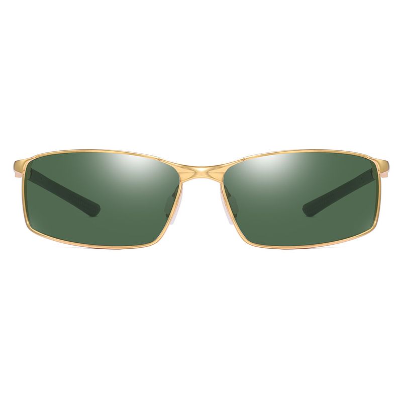 Fashion, accesorii si bijuterii - Barbati - Accesorii barbati - Ochelari de soare barbati - Ochelari de Soare pentru Barbati, Techsuit (559), auriu/verde - Infinity.ro