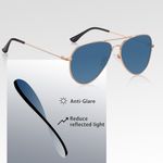 Fashion, accesorii si bijuterii - Barbati - Accesorii barbati - Ochelari de soare barbati - Ochelari de Soare Unisex, Techsuit (3025), argintiu/Ice albastru - Infinity.ro