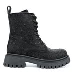 Fashion, accesorii si bijuterii - Femei - Incaltaminte femei - Ghete femei - Ghete de dama,Din piele  ecologica cu interior Vatuit,GD1003,Negre 39 - Infinity.ro