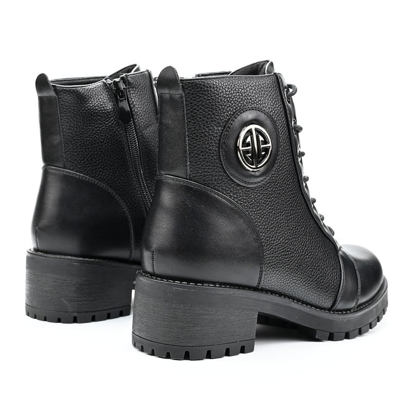 Fashion, accesorii si bijuterii - Femei - Incaltaminte femei - Ghete femei - Ghete de dama,Din piele  ecologica cu interior imblanit,GD1004,Negre 36 - Infinity.ro