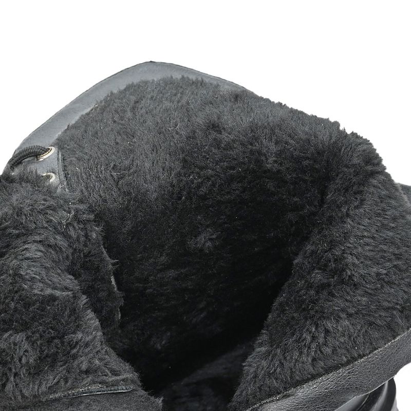 Fashion, accesorii si bijuterii - Femei - Incaltaminte femei - Ghete femei - Ghete de dama,Din piele ecologica cu interior imblanit,GD1040,Negru 36 - Infinity.ro