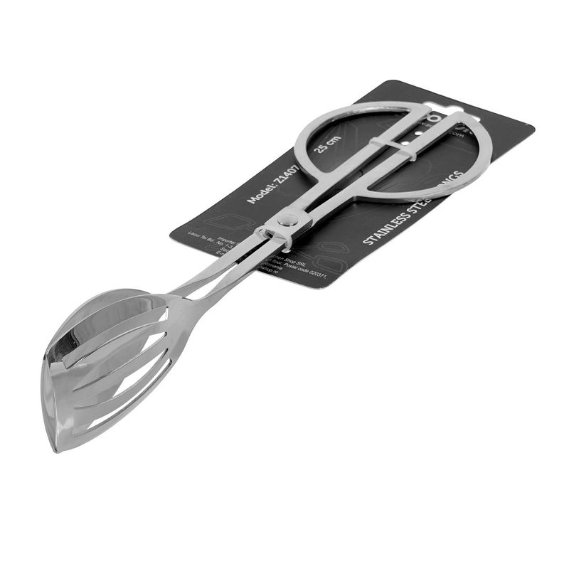 Casa si Gradina - Bucatarie si vesela - Ustensile bucatarie - Polonice, linguri si clesti de bucatarie - Cleste inox, 25 cm - Zokura - Infinity.ro