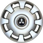 Auto si Moto - Anvelope si jante - Accesorii roti - Capace roti - Set 4 capace roti Kerime R14, potrivite jantelor de 14 inch, pentru Mitsubishi, Model 206 - Infinity.ro