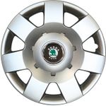 Auto si Moto - Anvelope si jante - Accesorii roti - Capace roti - Set 4 capace roti Kerime R14, potrivite jantelor de 14 inch, pentru Skoda, Model 219 - Infinity.ro