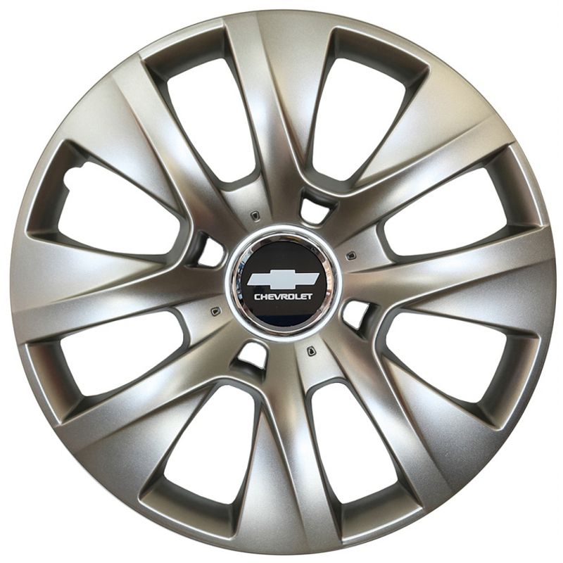 Auto si Moto - Anvelope si jante - Accesorii roti - Capace roti - Set 4 capace roti Kerime R14, potrivite jantelor de 14 inch, pentru Chevrolet, Model 225 - Infinity.ro