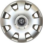 Auto si Moto - Anvelope si jante - Accesorii roti - Capace roti - Set 4 capace roti Kerime R15, potrivite jantelor de 15 inch, pentru Alfa Romeo, Model 304 - Infinity.ro