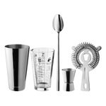 Casa si Gradina - Bucatarie si vesela - Accesorii bar - Shakere - Set cocktail shaker 5 piese, inox - Zokura - Infinity.ro