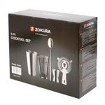 Casa si Gradina - Bucatarie si vesela - Accesorii bar - Shakere - Set cocktail shaker 5 piese, inox - Zokura - Infinity.ro