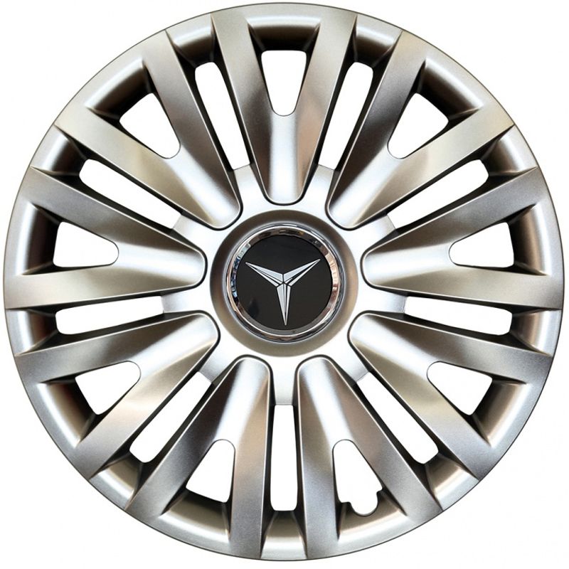 Auto si Moto - Anvelope si jante - Accesorii roti - Capace roti - Set 4 capace roti Kerime R16, potrivite jantelor de 16 inch, pentru Mercedes, Model 412 - Infinity.ro