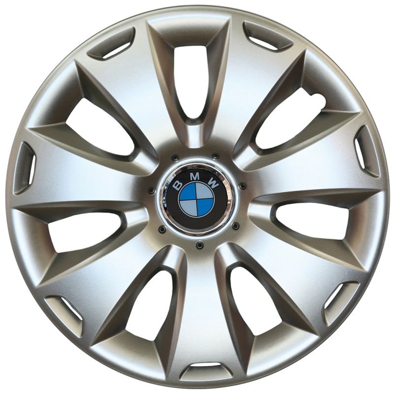Auto si Moto - Anvelope si jante - Accesorii roti - Capace roti - Set 4 capace roti Kerime R16, potrivite jantelor de 16 inch, pentru BMW, Model 417 - Infinity.ro