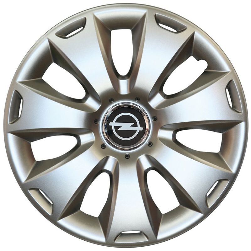 Auto si Moto - Anvelope si jante - Accesorii roti - Capace roti - Set 4 capace roti Kerime R16, potrivite jantelor de 16 inch, pentru Opel, Model 417 - Infinity.ro