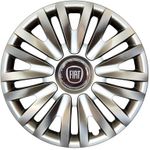 Auto si Moto - Anvelope si jante - Accesorii roti - Capace roti - Set 4 capace roti Kerime R16, potrivite jantelor de 16 inch, pentru Fiat, Model 412 - Infinity.ro