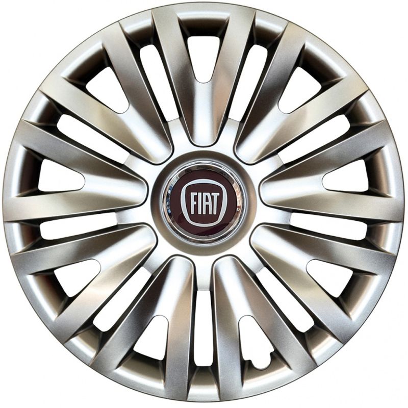 Auto si Moto - Anvelope si jante - Accesorii roti - Capace roti - Set 4 capace roti Kerime R16, potrivite jantelor de 16 inch, pentru Fiat, Model 412 - Infinity.ro