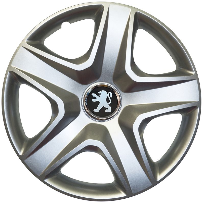 Auto si Moto - Anvelope si jante - Accesorii roti - Capace roti - Set 4 capace roti Kerime R16, potrivite jantelor de 16 inch, pentru Peugeot, Model 418 - Infinity.ro