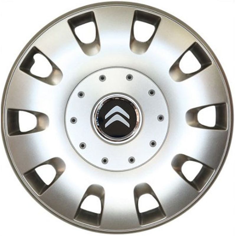 Auto si Moto - Anvelope si jante - Accesorii roti - Capace roti - Set 4 capace roti Kerime R16, potrivite jantelor de 16 inch, pentru Citroen, Model 401 - Infinity.ro