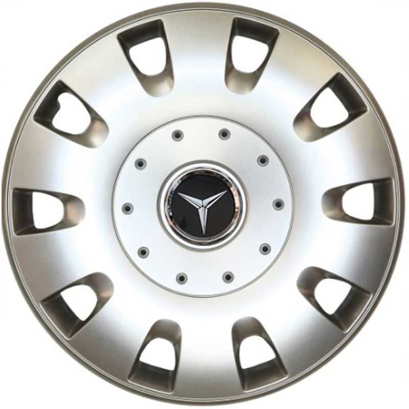 Auto si Moto - Anvelope si jante - Accesorii roti - Capace roti - Set 4 capace roti Kerime R16, potrivite jantelor de 16 inch, pentru Mercedes, Model 401 - Infinity.ro