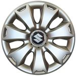 Auto si Moto - Anvelope si jante - Accesorii roti - Capace roti - Set 4 capace roti Kerime R16, potrivite jantelor de 16 inch, pentru Suzuki, Model 417 - Infinity.ro