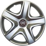 Auto si Moto - Anvelope si jante - Accesorii roti - Capace roti - Set 4 capace roti Kerime R16, potrivite jantelor de 16 inch, pentru Fiat, Model 418 - Infinity.ro