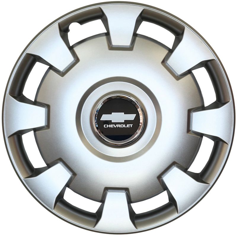 Auto si Moto - Anvelope si jante - Accesorii roti - Capace roti - Set 4 capace roti Kerime R15, potrivite jantelor de 15 inch, pentru Chevrolet, Model 303 - Infinity.ro