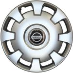 Auto si Moto - Anvelope si jante - Accesorii roti - Capace roti - Set 4 capace roti Kerime R15, potrivite jantelor de 15 inch, pentru Nissan, Model 303 - Infinity.ro