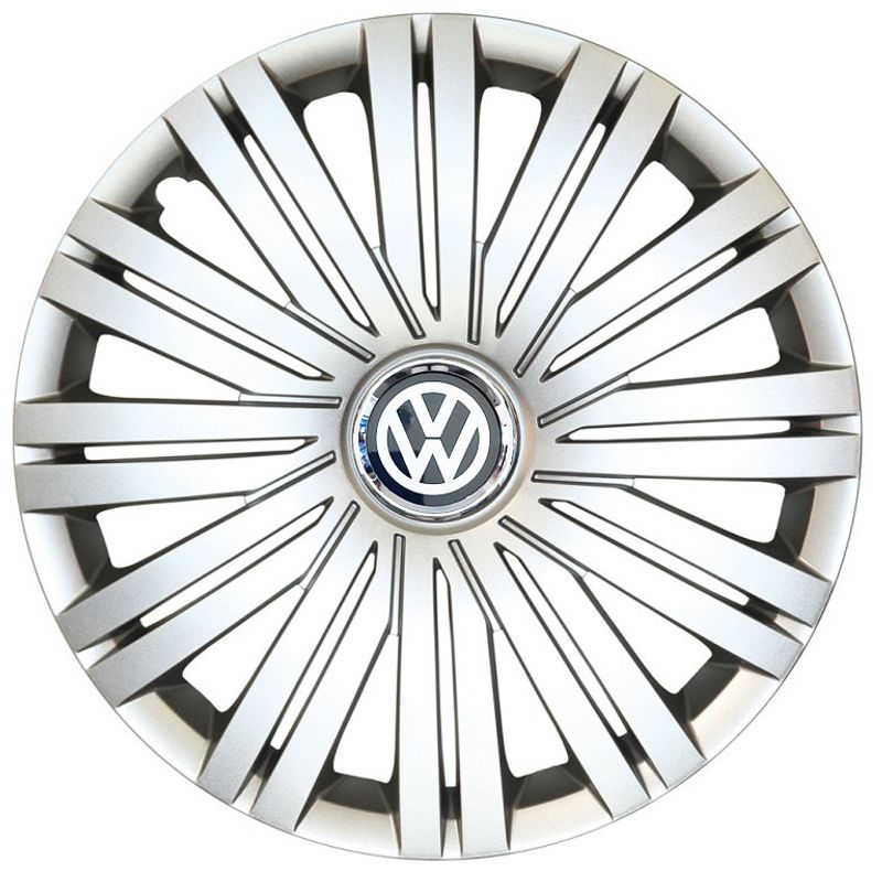 Auto si Moto - Anvelope si jante - Accesorii roti - Capace roti - Set 4 capace roti Kerime R15, potrivite jantelor de 15 inch, pentru VW Volkswagen, Model 339 - Infinity.ro