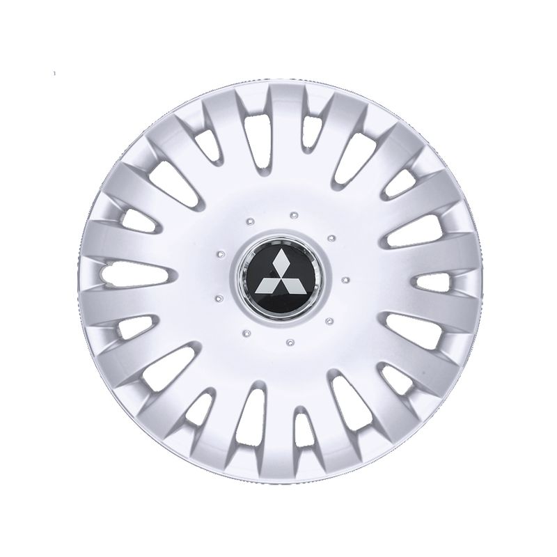 Auto si Moto - Anvelope si jante - Accesorii roti - Capace roti - Set 4 capace roti Kerime R16, potrivite jantelor de 16 inch, pentru Mitsubishi, Model 403 - Infinity.ro