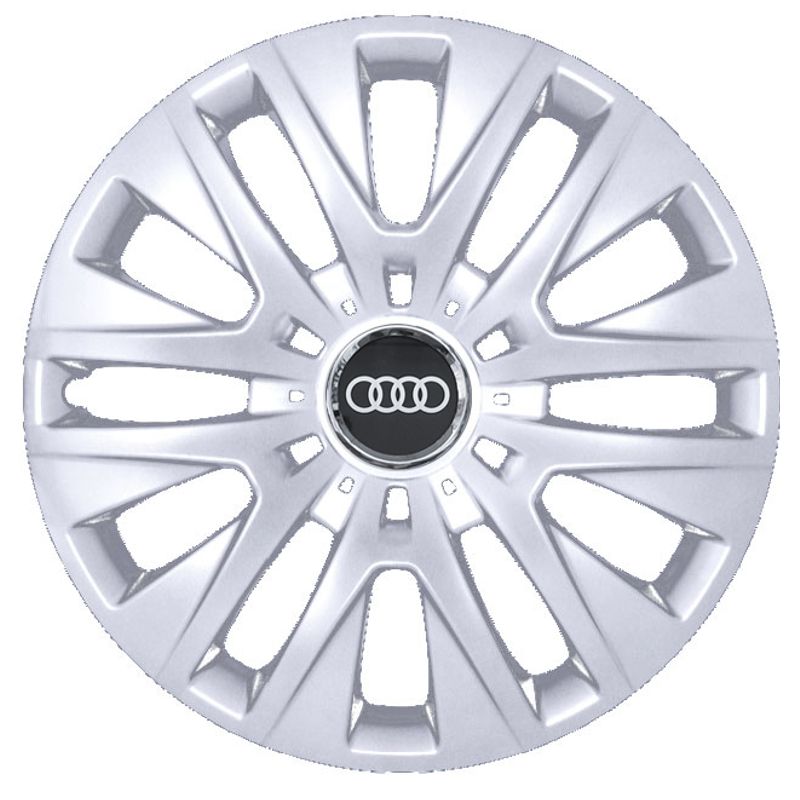 Auto si Moto - Anvelope si jante - Accesorii roti - Capace roti - Set 4 capace roti Kerime R16 (potrivite jantelor de 16 inch) pentru Audi, Model 429 - Infinity.ro