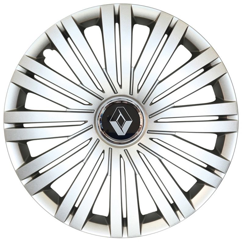 Auto si Moto - Anvelope si jante - Accesorii roti - Capace roti - Set 4 capace roti Kerime R15, potrivite jantelor de 15 inch, pentru Renault, Model 339 - Infinity.ro