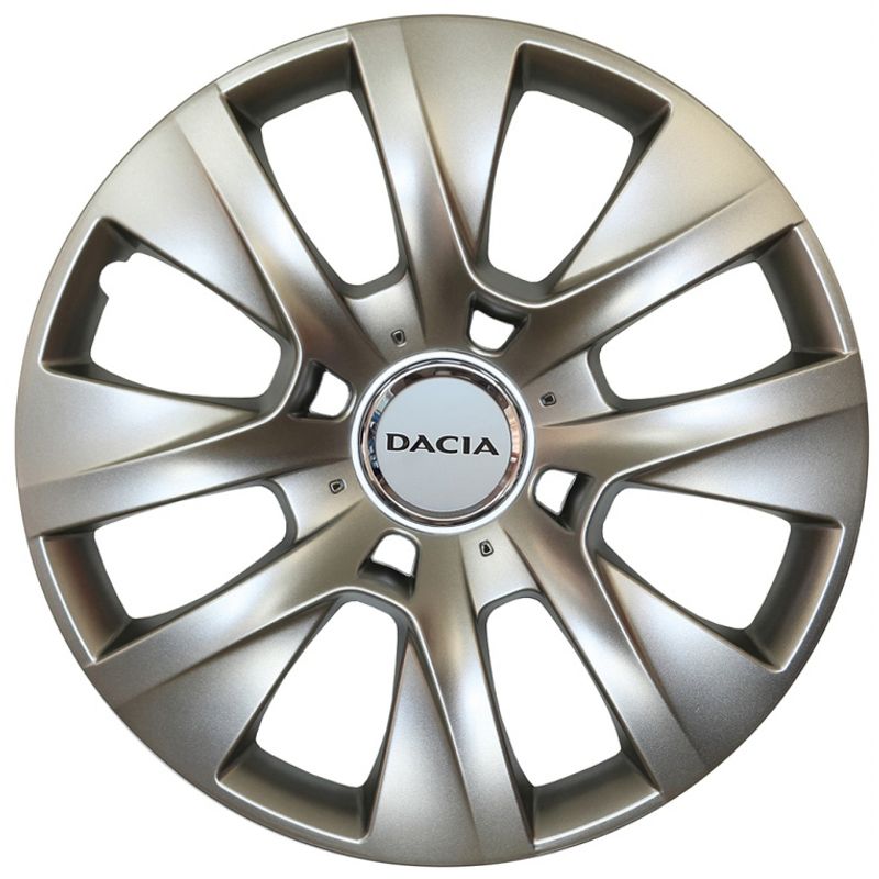 Auto si Moto - Anvelope si jante - Accesorii roti - Capace roti - Set 4 capace roti Kerime R14, potrivite jantelor de 14 inch, pentru Dacia, Model 225 - Infinity.ro