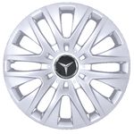 Auto si Moto - Anvelope si jante - Accesorii roti - Capace roti - Set 4 capace roti Kerime R16, potrivite jantelor de 16 inch, pentru Mercedes, Model 429 - Infinity.ro
