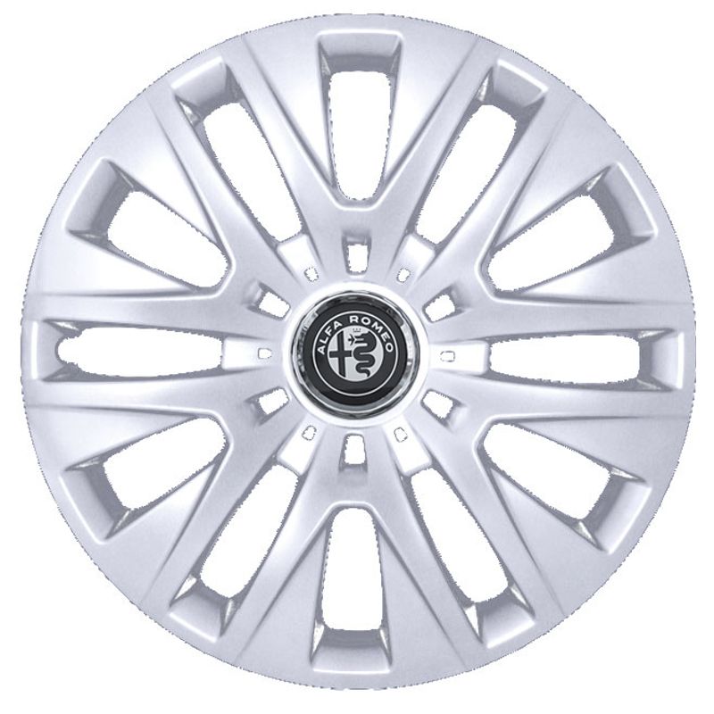 Auto si Moto - Anvelope si jante - Accesorii roti - Capace roti - Set 4 capace roti Kerime R16 (potrivite jantelor de 16 inch) pentru Alfa Romeo, Model 429 - Infinity.ro