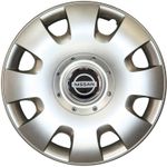 Auto si Moto - Anvelope si jante - Accesorii roti - Capace roti - Set 4 capace roti Kerime R14, potrivite jantelor de 14 inch, pentru Nissan, Model 209 - Infinity.ro