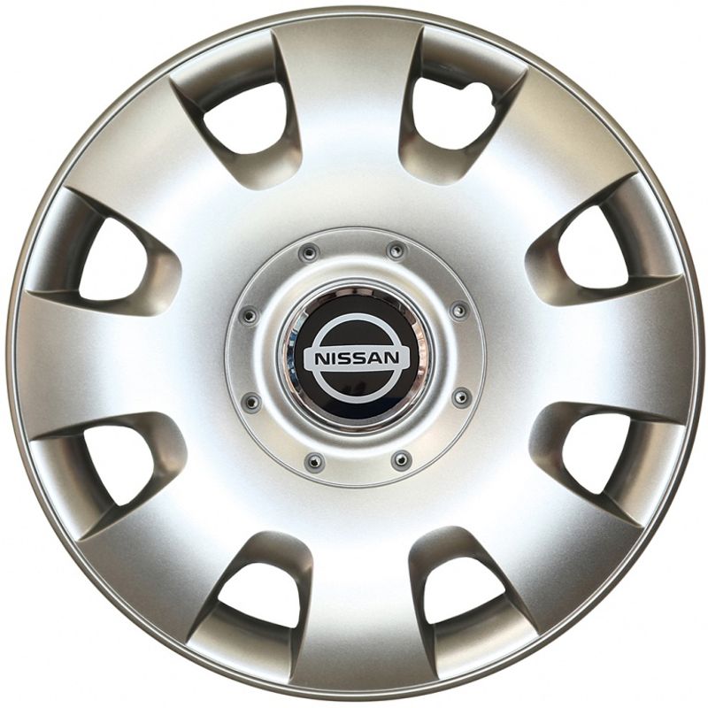 Auto si Moto - Anvelope si jante - Accesorii roti - Capace roti - Set 4 capace roti Kerime R14, potrivite jantelor de 14 inch, pentru Nissan, Model 209 - Infinity.ro