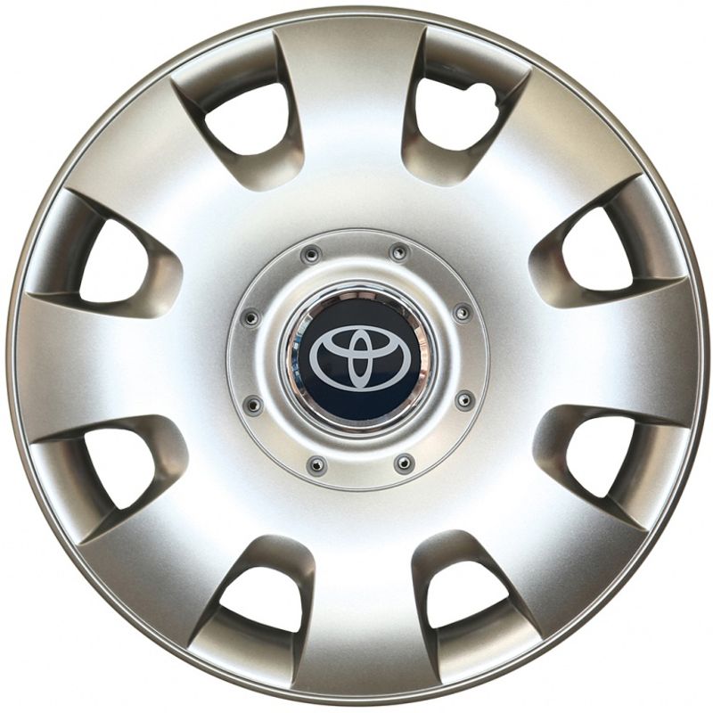 Auto si Moto - Anvelope si jante - Accesorii roti - Capace roti - Set 4 capace roti Kerime R14, potrivite jantelor de 14 inch, pentru Toyota, Model 209 - Infinity.ro