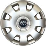 Auto si Moto - Anvelope si jante - Accesorii roti - Capace roti - Set 4 capace roti Kerime R14, potrivite jantelor de 14 inch, pentru Toyota, Model 209 - Infinity.ro