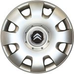 Auto si Moto - Anvelope si jante - Accesorii roti - Capace roti - Set 4 capace roti Kerime R14, potrivite jantelor de 14 inch, pentru Citroen, Model 209 - Infinity.ro