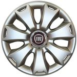 Auto si Moto - Anvelope si jante - Accesorii roti - Capace roti - Set 4 capace roti Kerime R16, potrivite jantelor de 16 inch, pentru Fiat, Model 417 - Infinity.ro